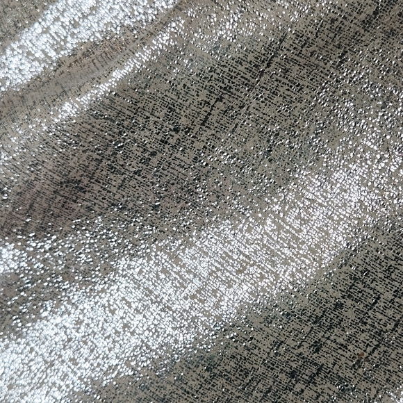 Coach Madison metallic silver beige hippie hobo/shoulder tote bag thatch design - Picture 16 of 17